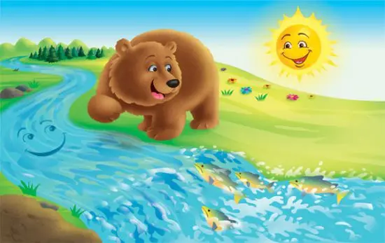 The Foolish Bear - kids stories in english