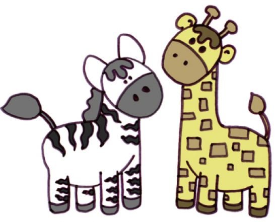 The Zebra And The Giraffe - New kids stories