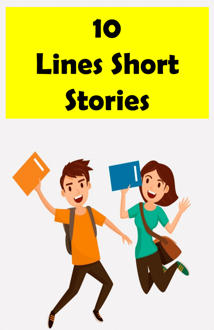 10 lines short stories with moral