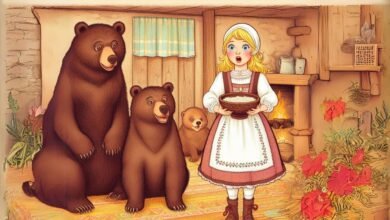 goldilocks and the 3 bears short story